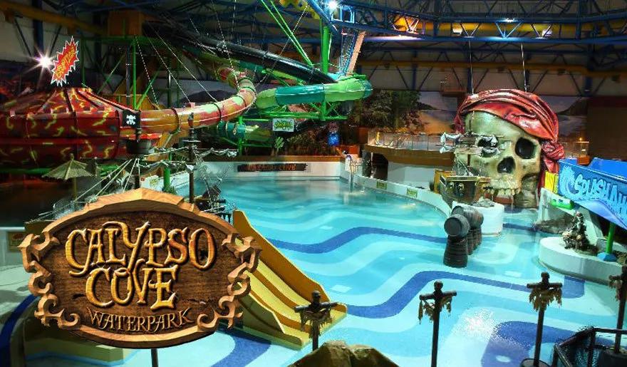 孤岛为场景,内有极速滑道terror torrent和kraken,挑战心跳的eruption