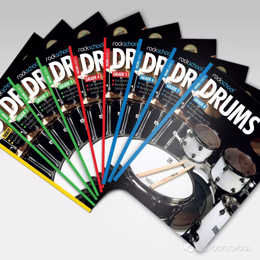 2012版rockschool架子鼓等级认证教材:rockschool lets rock架子鼓