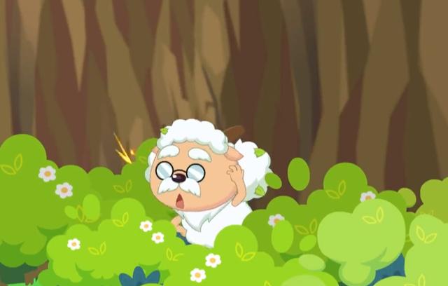 跨时空救兵这头饰是花羊羊的,村长开心了,一定是花羊羊来了