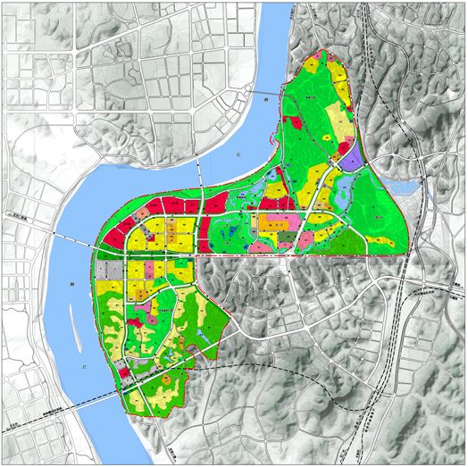 株洲芦淞区规划蓝线图图片