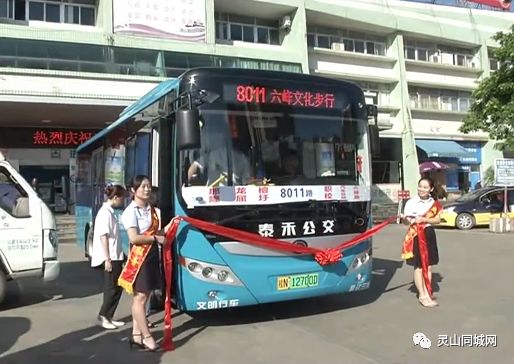 灵山至那隆公交线路正式开通了票价2元起5元止