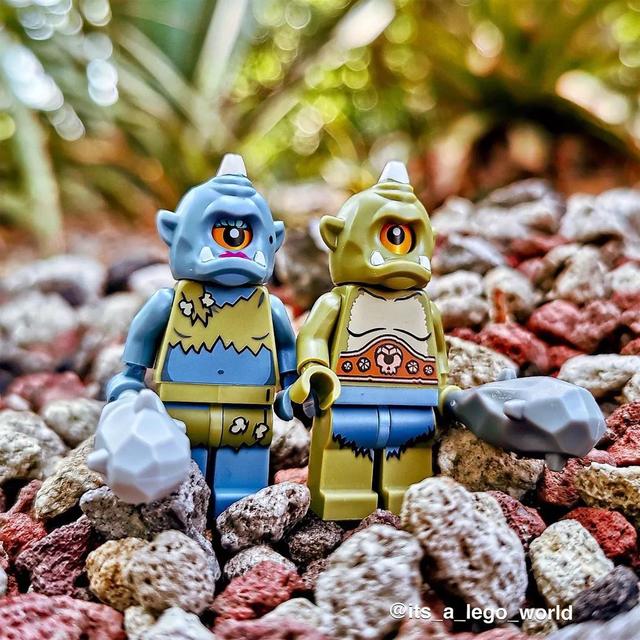 lego乐高美图欣赏乐高人仔玩法多样化