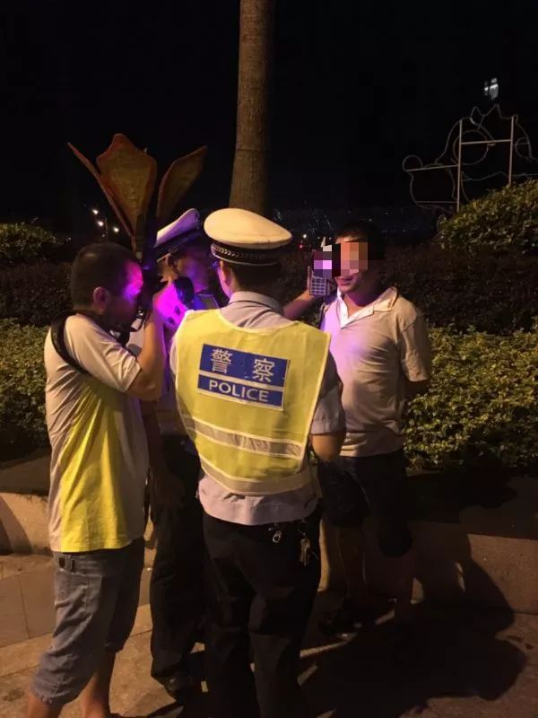 河源交警周末夜查酒驾84名酒醉驾人员被抓获