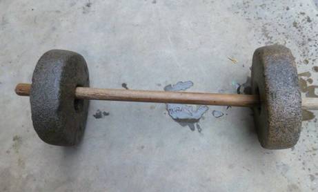 罗马用举石头来锻炼和测验人的体力古希腊绘画记述了法老们举沙袋或