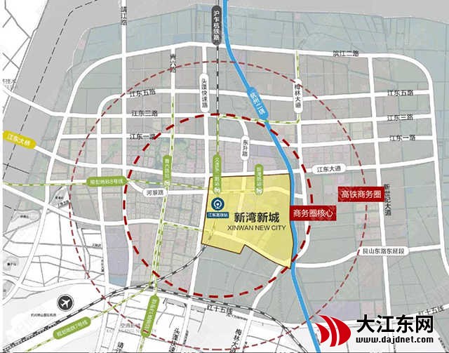 钱塘枢纽高铁新城定位下大江东首个五星级酒店地块月底即将揭晓