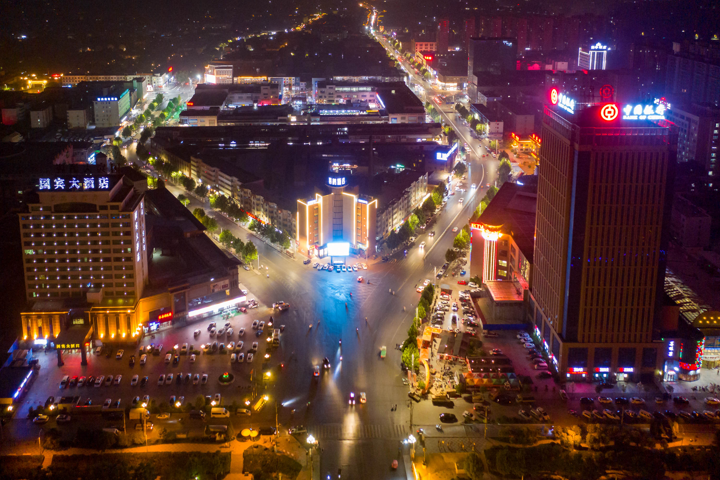 河南农业人口最大县新老城改造并进火眼金睛难辨新旧县城