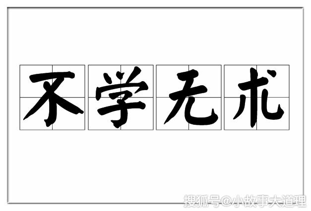 成语故事不学无术