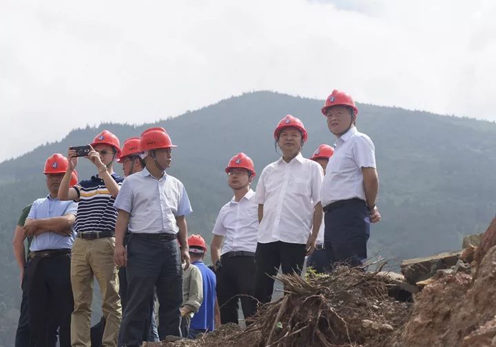 集团副总经理陈浩到云南葛井苑建设项目督导调研并上党课