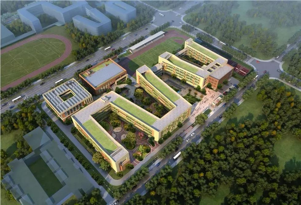 3观澜小学观澜小学位于下沙湿地单元,南临22号大街,西至19号大街.