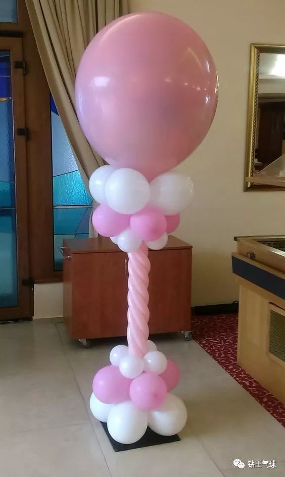 婚礼路引立柱气球适用求婚派对婚房生日柱子
