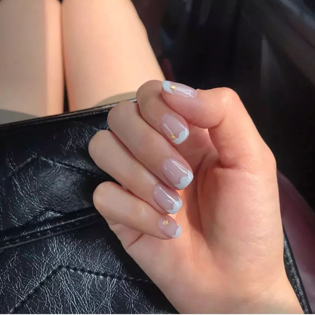 法式美甲又有网红款啦超好看的