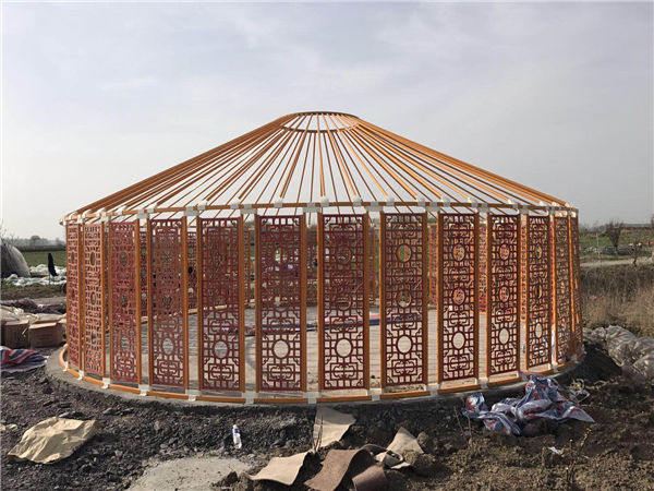 餐饮蒙古包安装步骤方法详解?