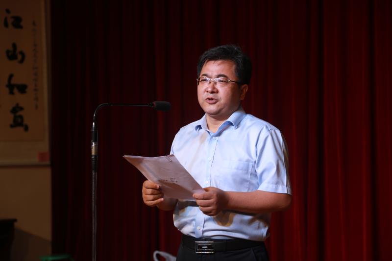 激情澎湃翰墨丹青庆华诞合阳县老干部庆祝建国70周年书画展开展