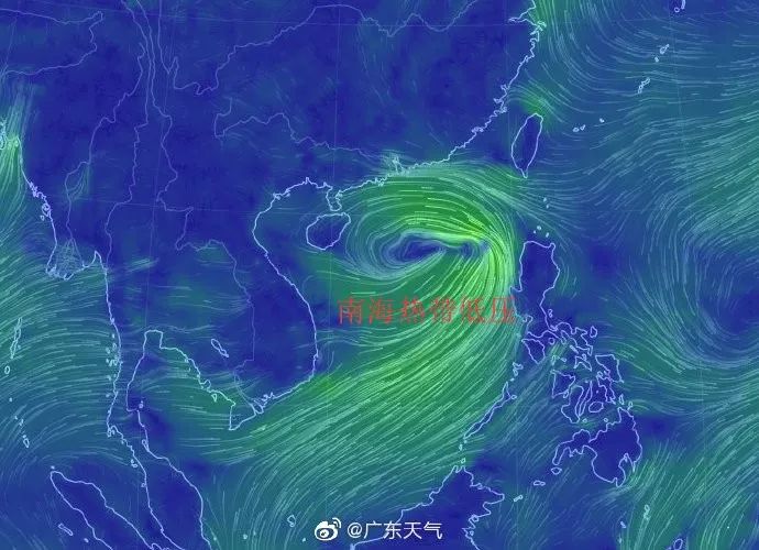 逼近了中山颱風白色預警生效暴雨大風馬上來降溫