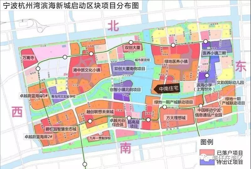宁波市前湾新区地图图片