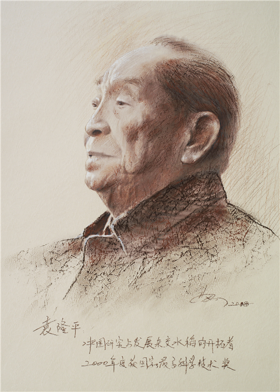 脊梁中国画家马刚画笔下的杰出科学家肖像艺术赏析