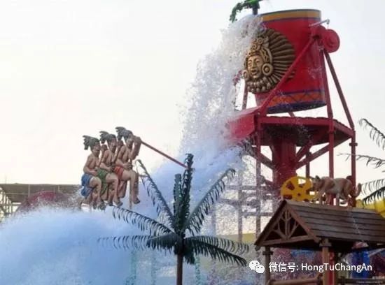 融合古代玛雅文明与现代水上游乐体验,是华侨城集团继武汉欢乐谷之后