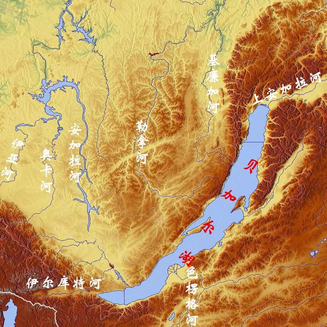 泰梅尔湖地图图片