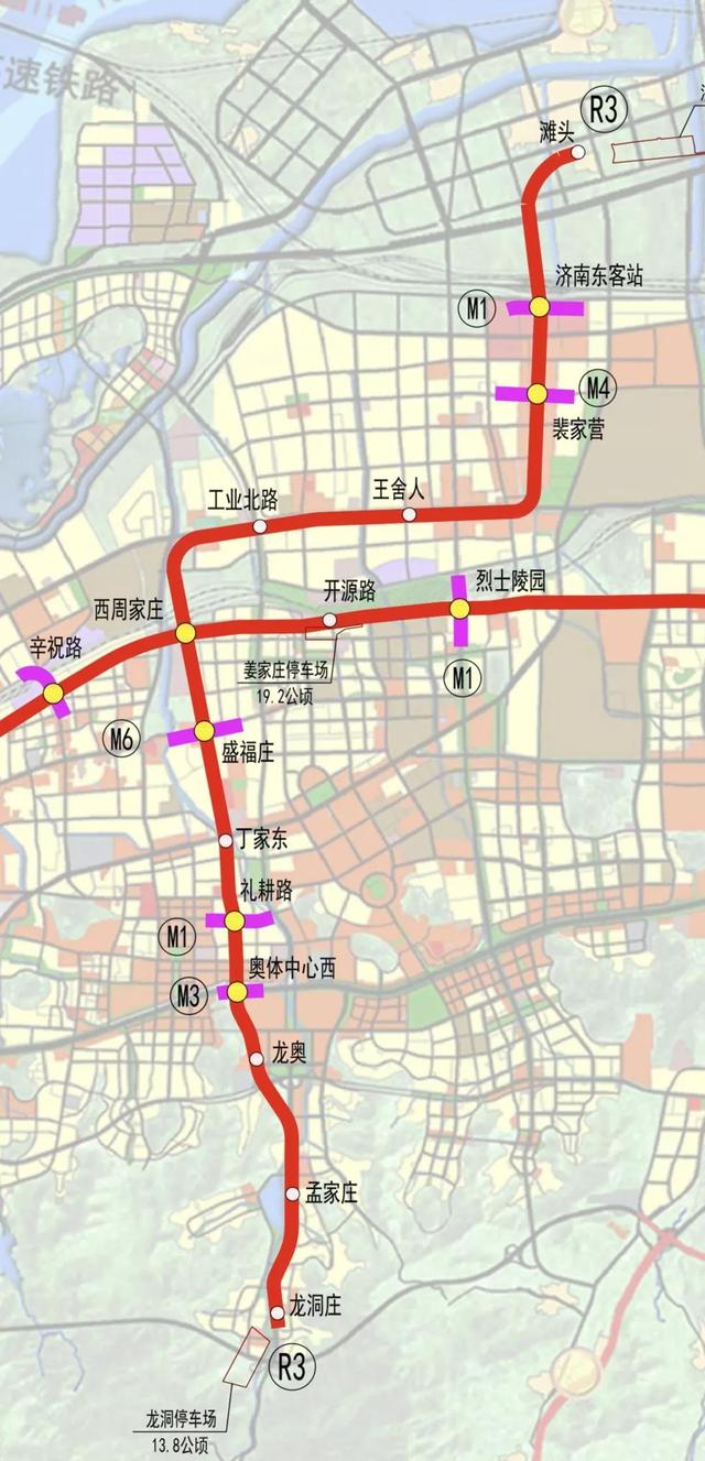 濟南軌道交通3號線車輛段已完工投用4輛列車調試完畢