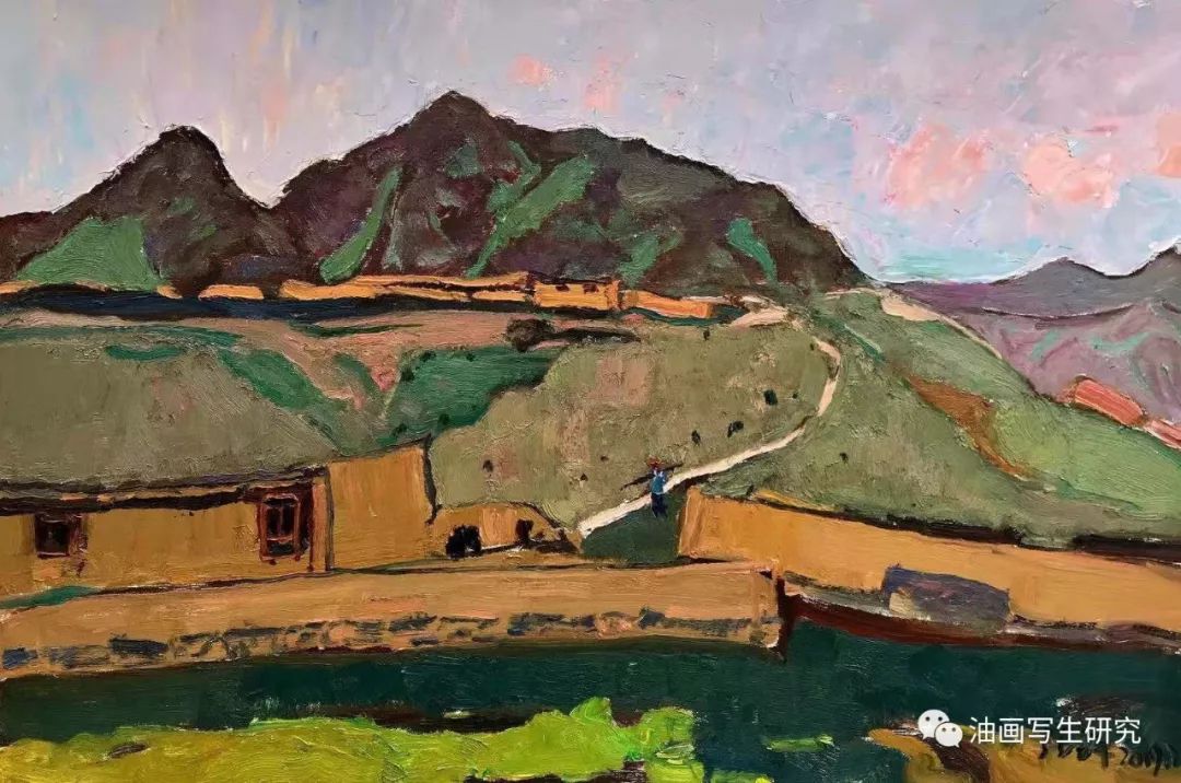 艺甸园画家风采张立平2019最新写生作品欣赏