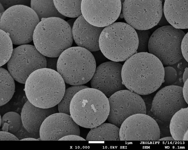 与之前讲过的微胶囊技术和脂质体技术不同的是,多孔聚合物系统在结构