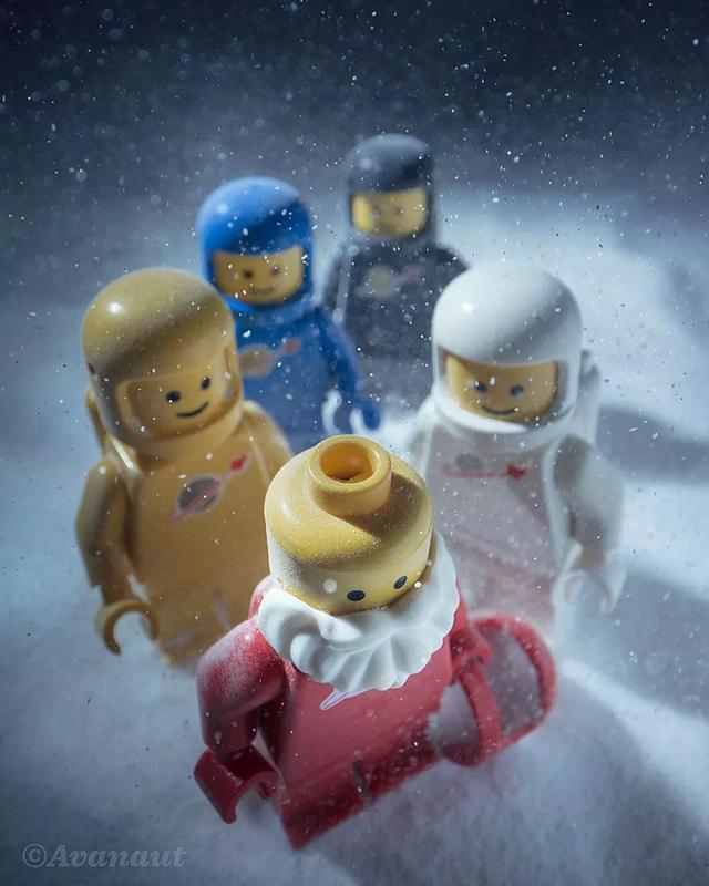 lego乐高美图欣赏乐高人仔玩法多样化