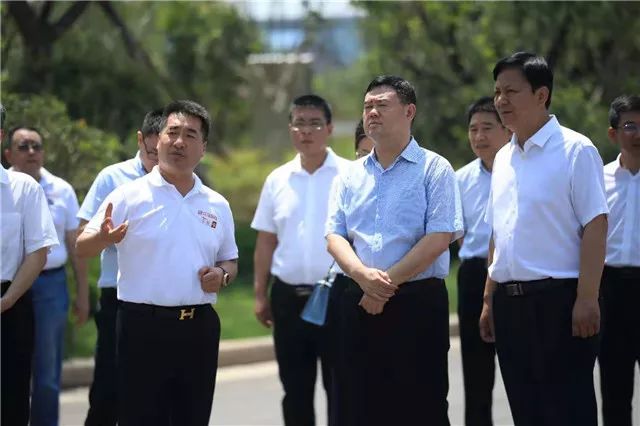 渭南市委书记魏建锋来韩调研经济运行和城市建设等工作