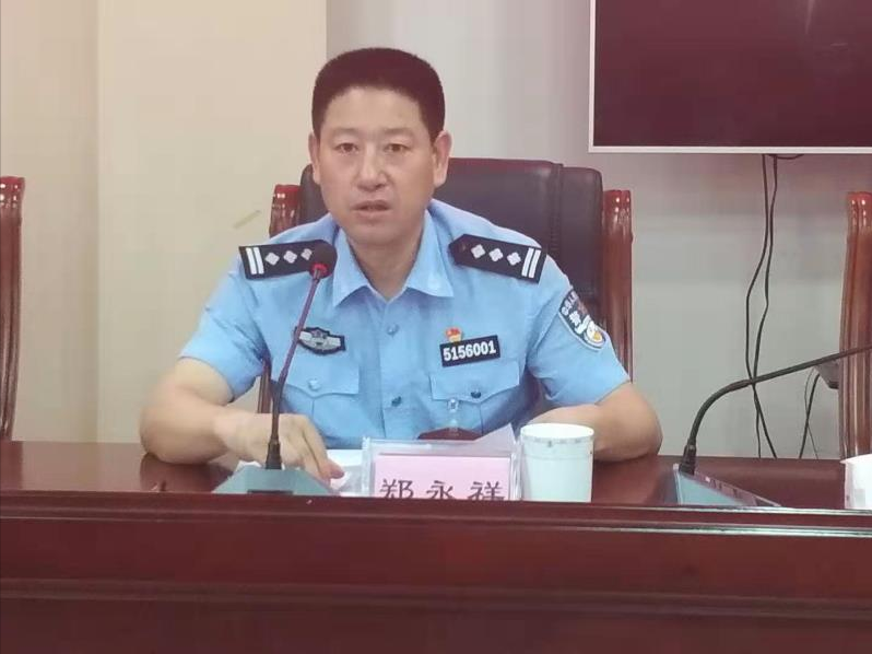 会上,所党委副书记,政委陈飞棋组织摘要学习司法部曹学军局长7月17日"