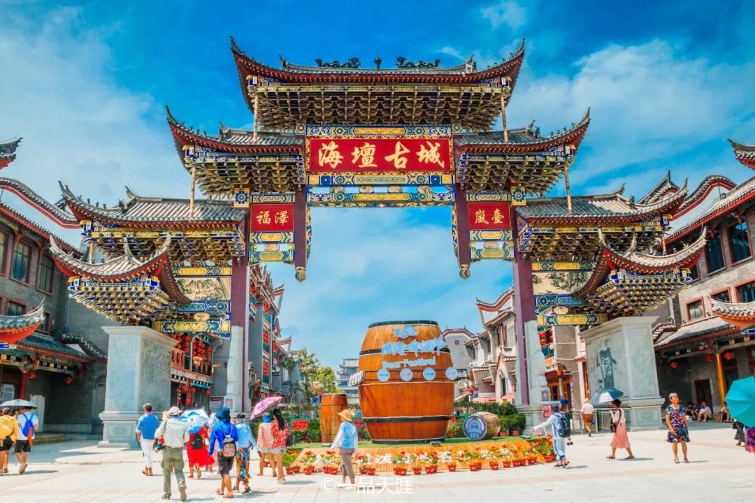 航拍中国下的平潭蓝爸爸去哪儿里的东庠岛