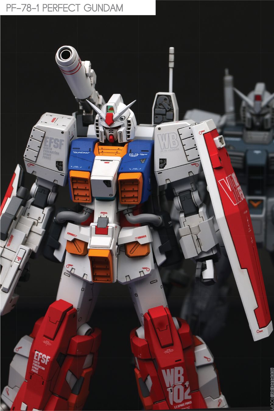 完美高达1144gk涂装作品