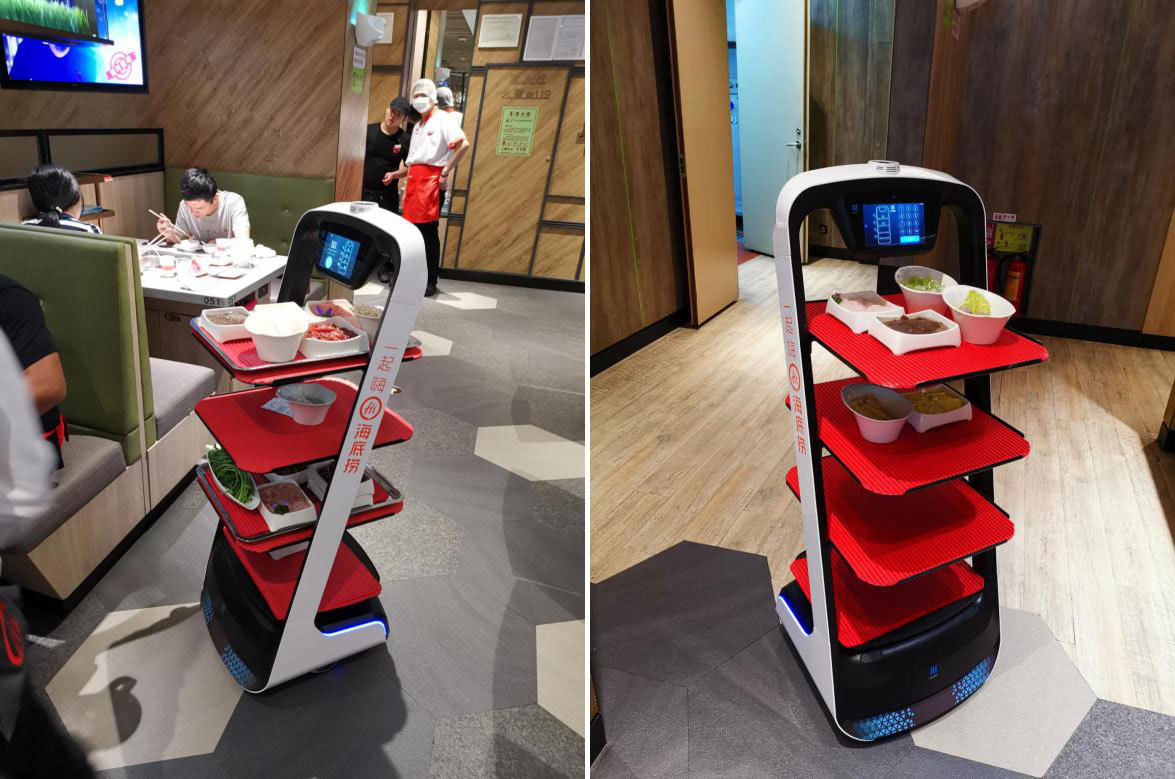 打卡指南这些用机器人传菜的餐厅你一定得去一次