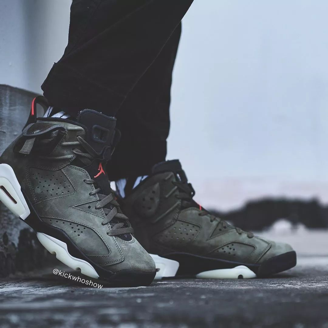 可能会突袭发售travisscottxaj6最新上脚来了