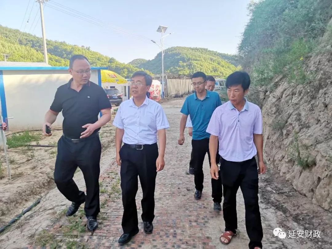 市财政局深入南泥湾镇陈子沟村开展帮扶工作