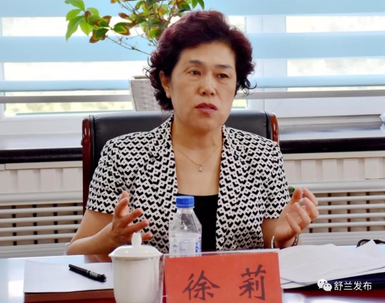 吉林市委常委,政法委书记徐莉调研指导舒兰市扫黑除恶专项斗争工作