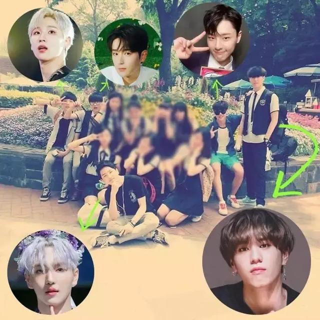 原创一个班出了5个偶像,原来x1曹承衍跟got7成员是好友