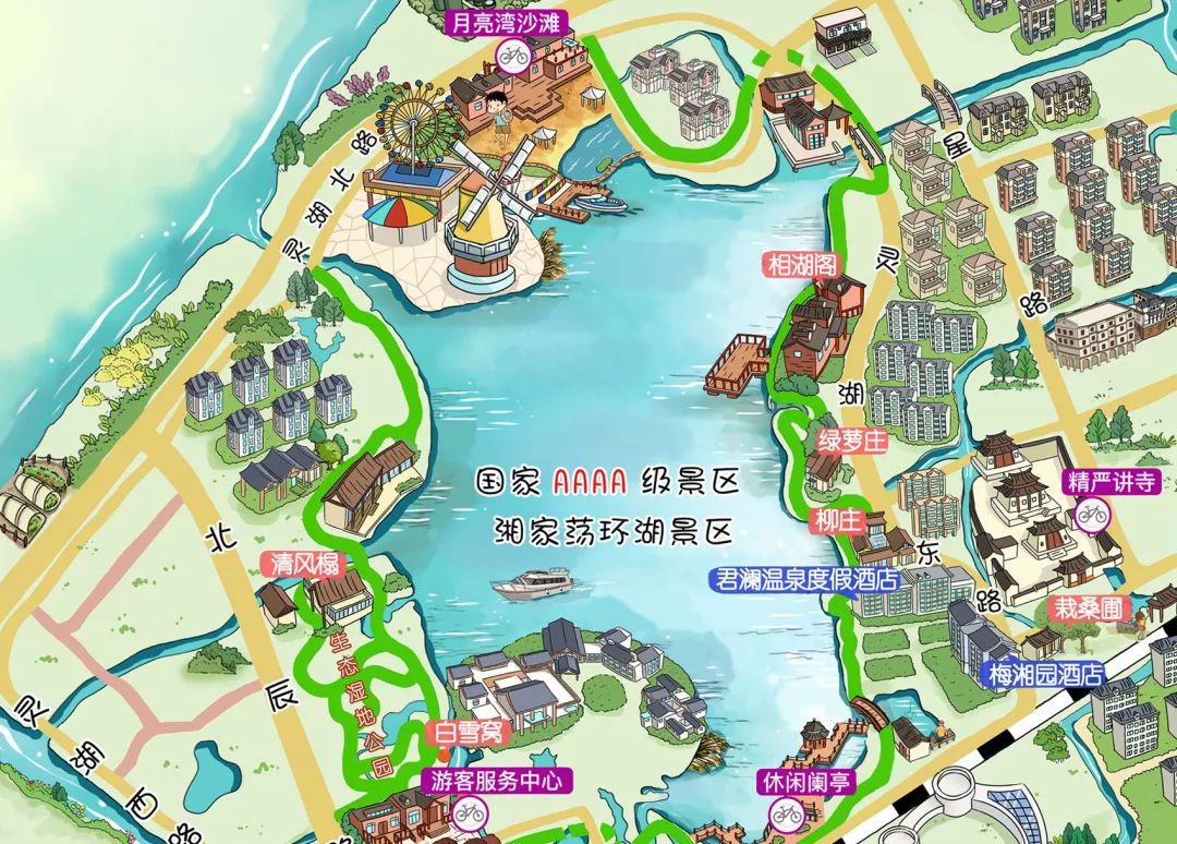 遇见四季遇见最美湘家荡