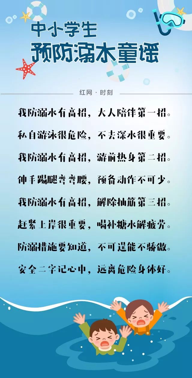 非常重要这份防溺水急救手册送给家长和孩子