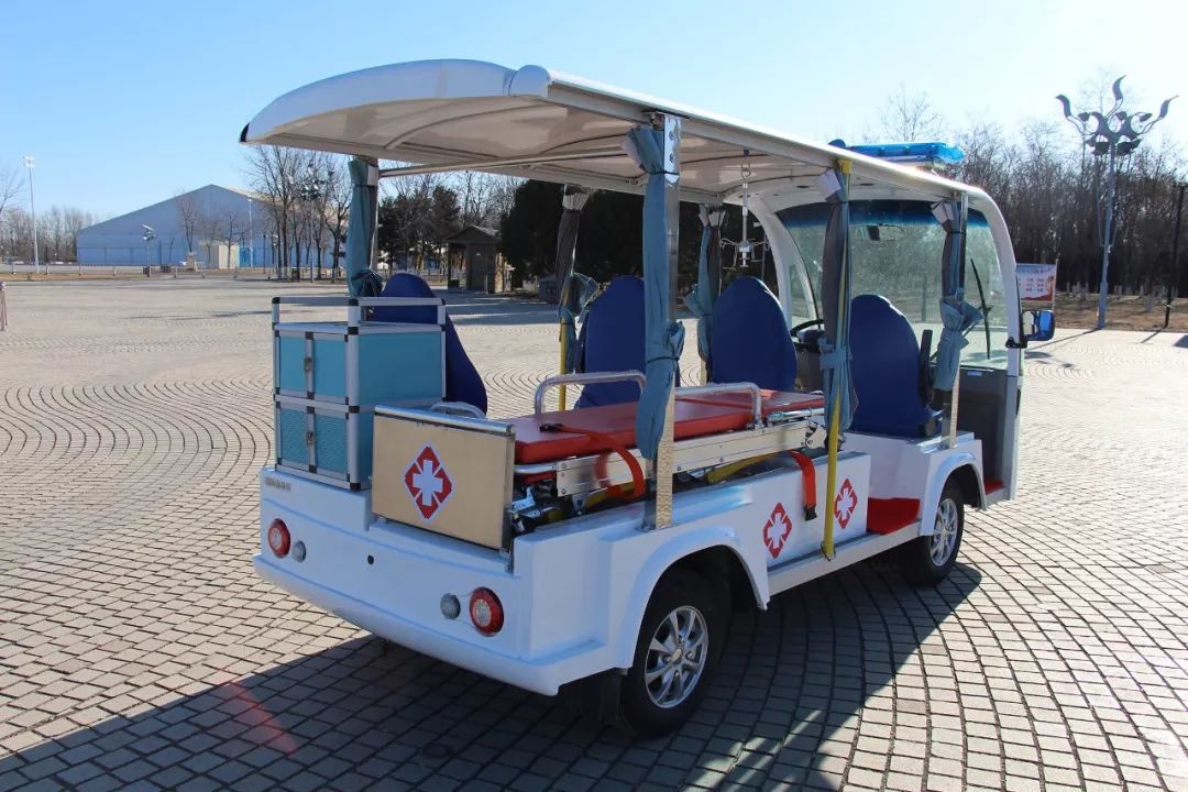 景区守护者丨电动救护车_公园
