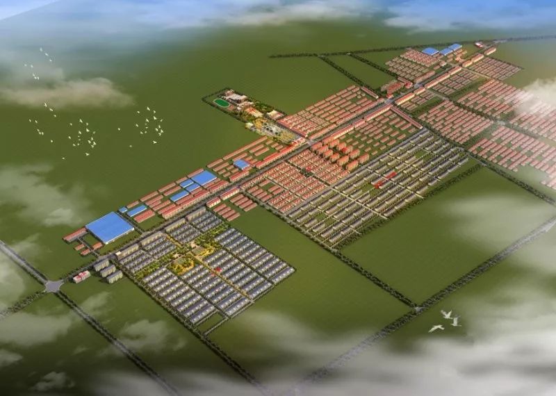 康庄小镇规划面积3.