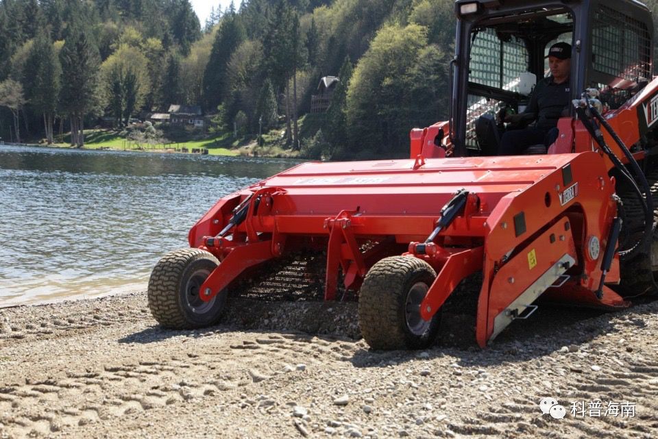 《科普一分钟》| 沙滩垃圾清理机?_沙子