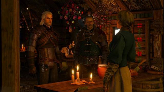 巫师3游戏中对小酒馆环境的刻画但不幸的是,这些在中世纪的酒吧里是