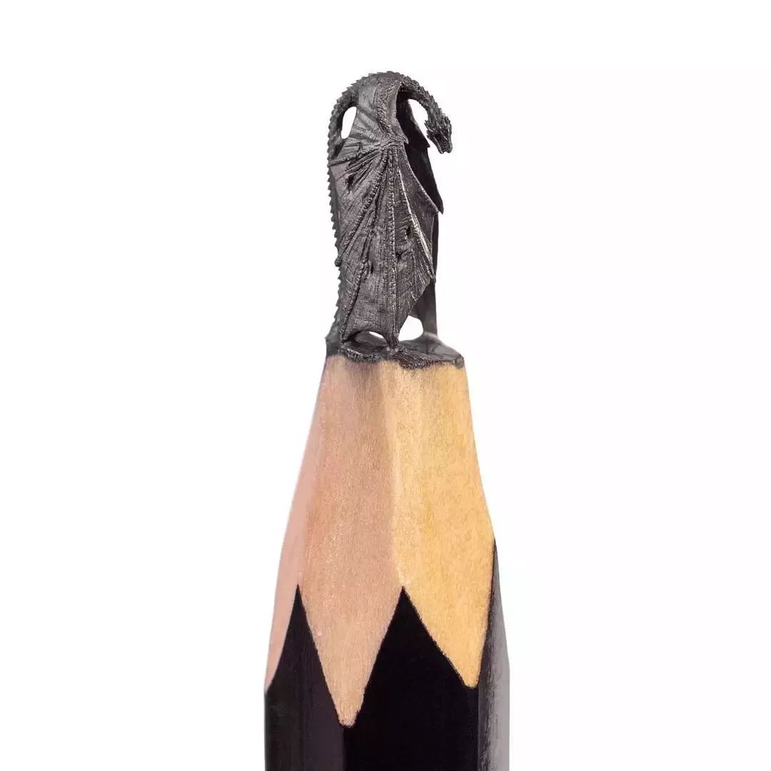 惊叹铅笔头居然能雕刻得这么精美