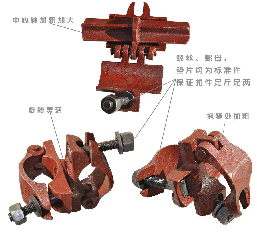 建筑脚手架钢管扣件介绍