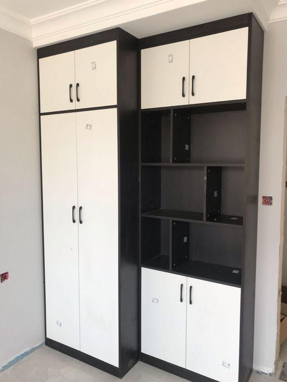 原创新房硬装正在收尾,黑白柜子很抢眼,朋友都说要买中式家具才好看