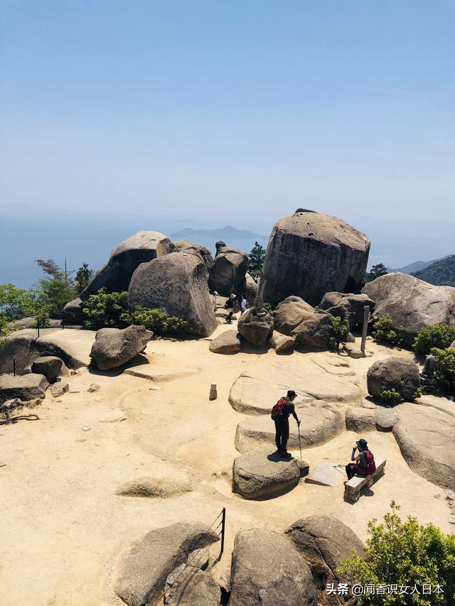 原创弥山一座有着神奇的景观神奇的自然神奇的传说的世界遗产