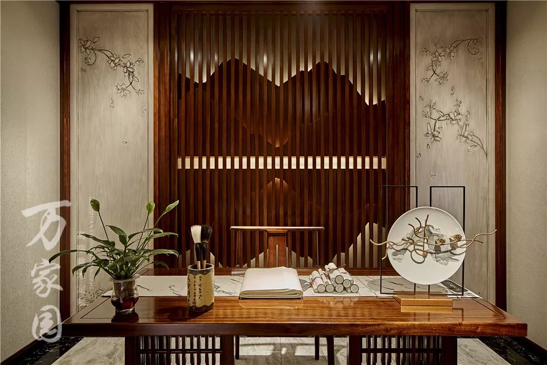 新中式展厅山水画卷画心之所向