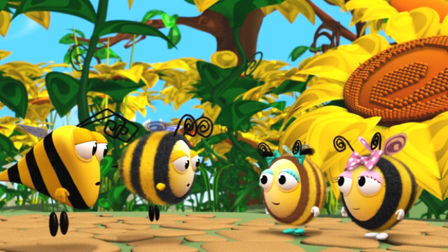 小蜜蜂:八仔真是个小机灵鬼!