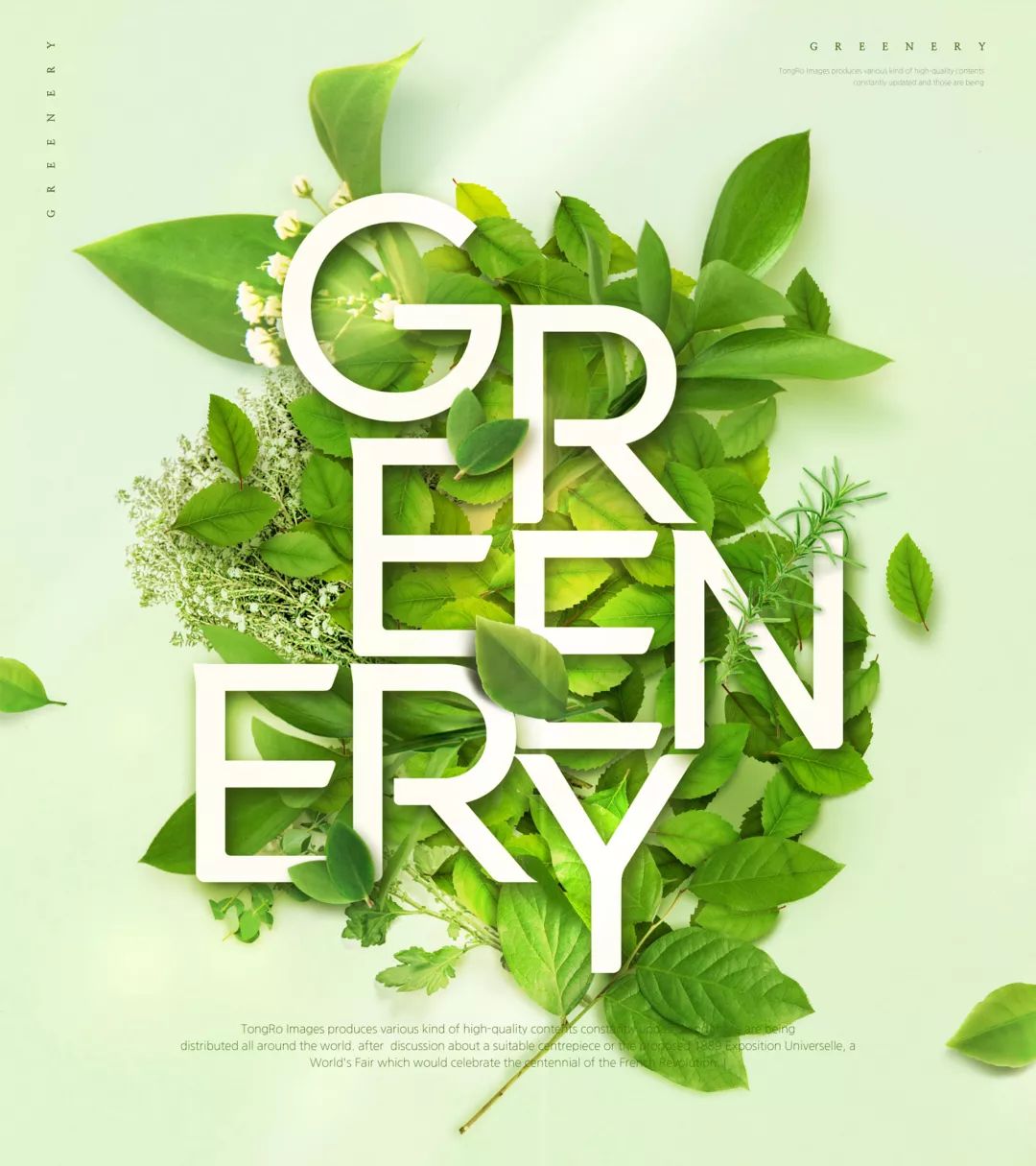 【设计素材】绿色清凉主题海报模板【psd】_创意