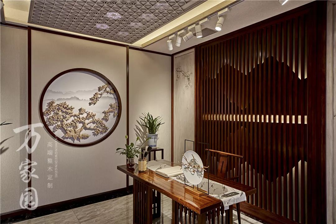 新中式展厅山水画卷画心之所向