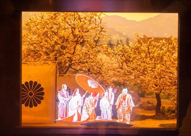 然后5楼有展示出依照「大坂夏之阵图屏风」所摆设出人物微缩模型的